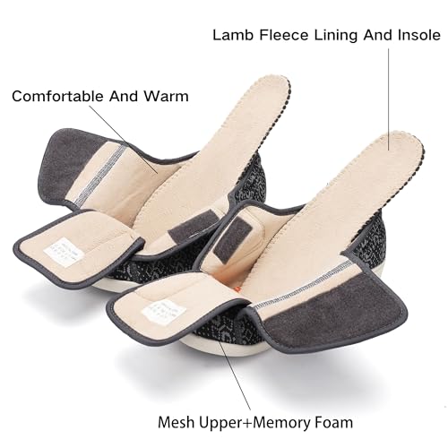 SPR&JOY Diabetic Shoes for Women – Comfortable & Supportive Footwear for Swollen Feet & Edema