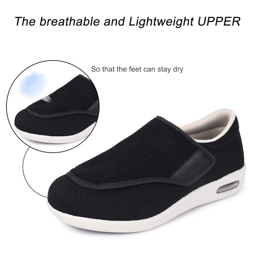 SPR&JOY Diabetic Shoes for Women – Comfortable & Supportive Footwear for Swollen Feet & Edema