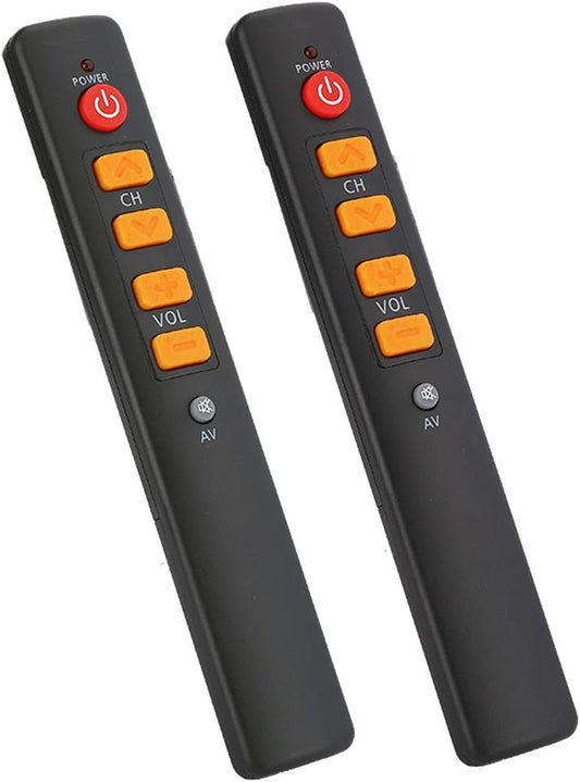 Big Button Learning Remote Control for Elderly – Simplified TV Control for Seniors