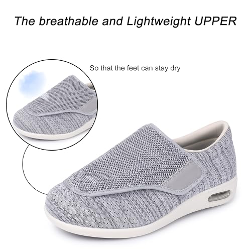 SPR&JOY Diabetic Shoes for Women – Comfortable & Supportive Footwear for Swollen Feet & Edema