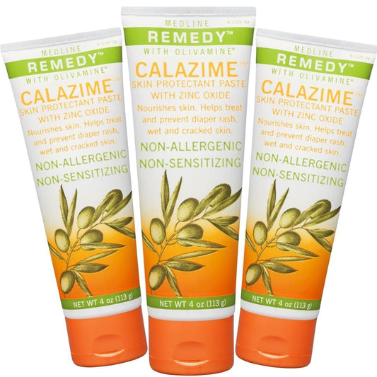 Medline Remedy Olivamine Calazime Skin Protectant Paste Cream – Advanced Skin Protection & Relief