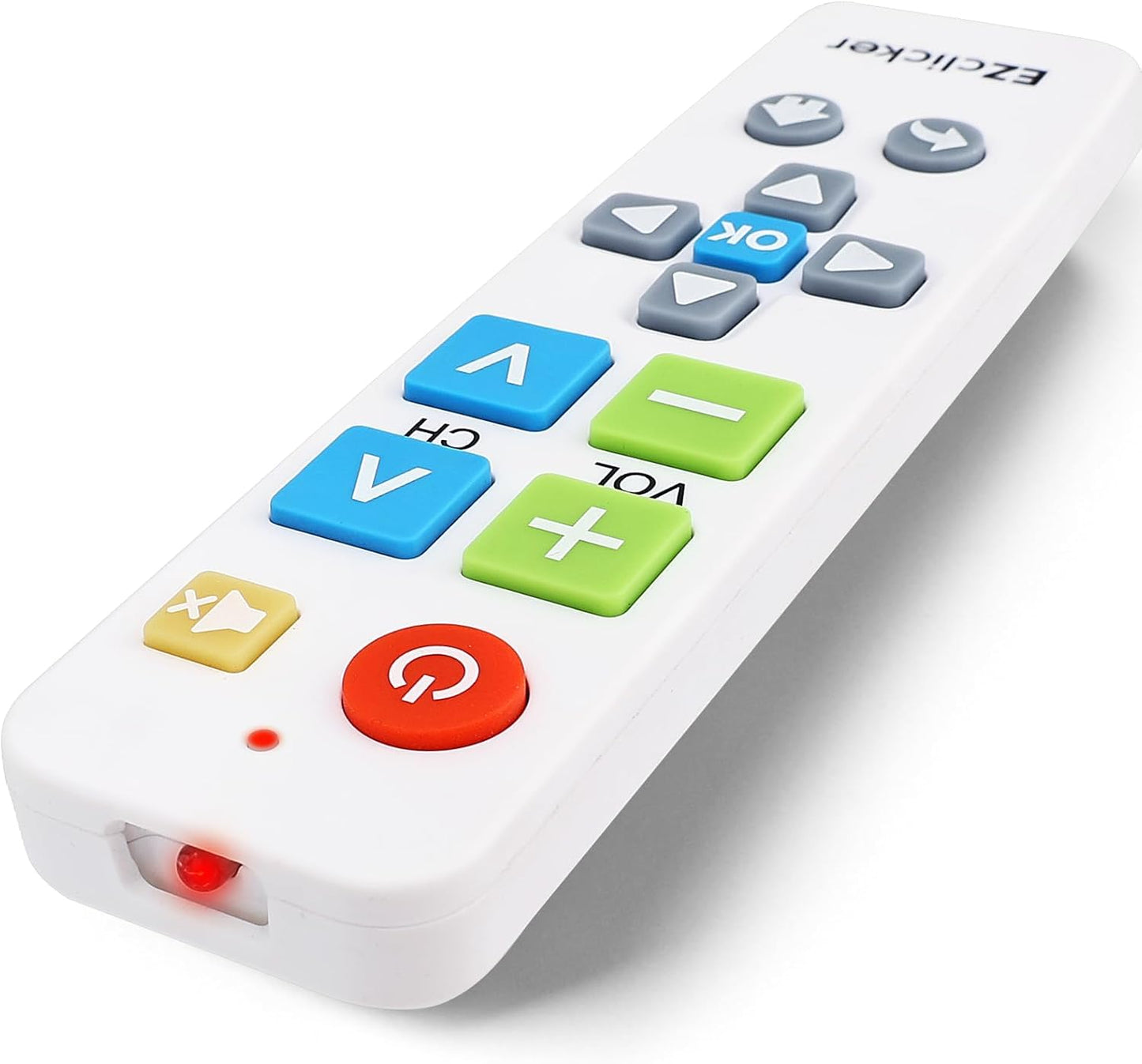 Big Button Universal TV Remote (Black) – Simple, Accessible & Smart Control