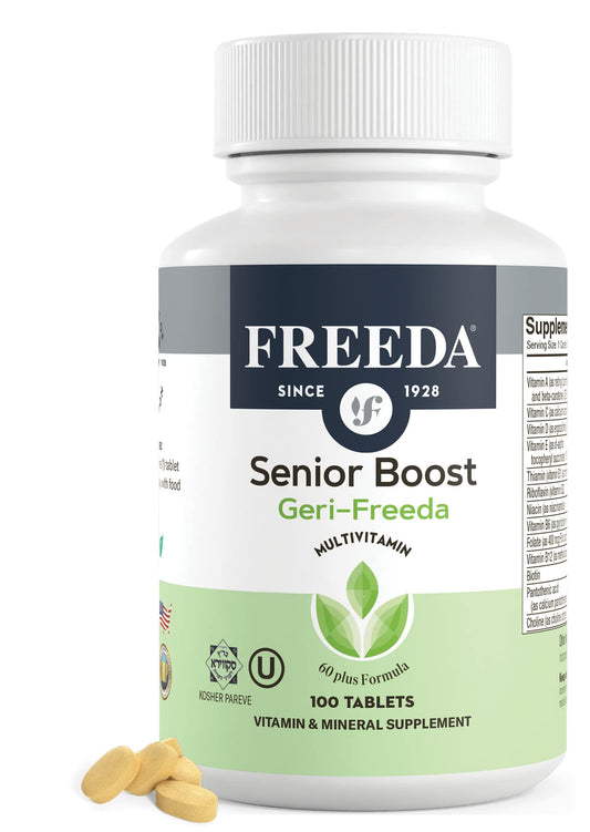 Freeda Senior Multivitamin – Essential Daily Nutrition for Adults 60+