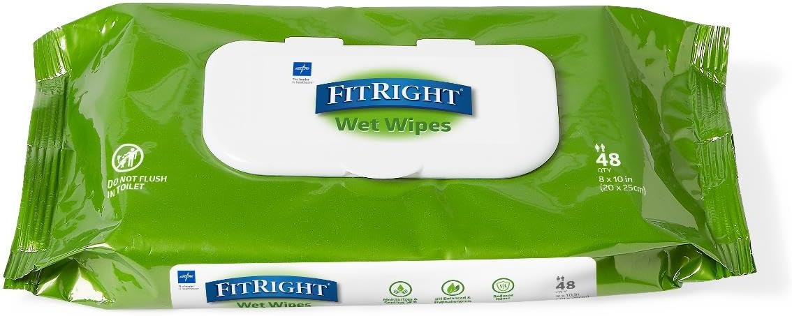 FitRight Personal Cleansing Wipes with Aloe – Gentle & Effective Skin Care Solution