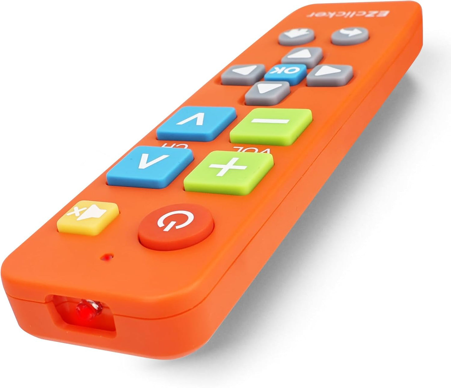 Big Button Universal TV Remote (Black) – Simple, Accessible & Smart Control