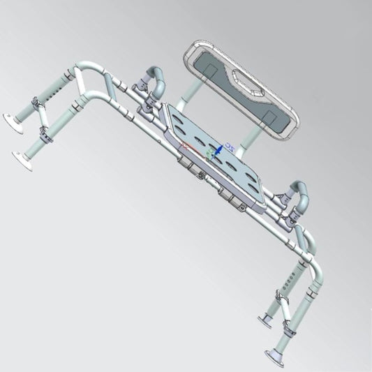 Shower Chair for Seniros Elderly Handicap Disabled Bariatric Adults or Women with Back