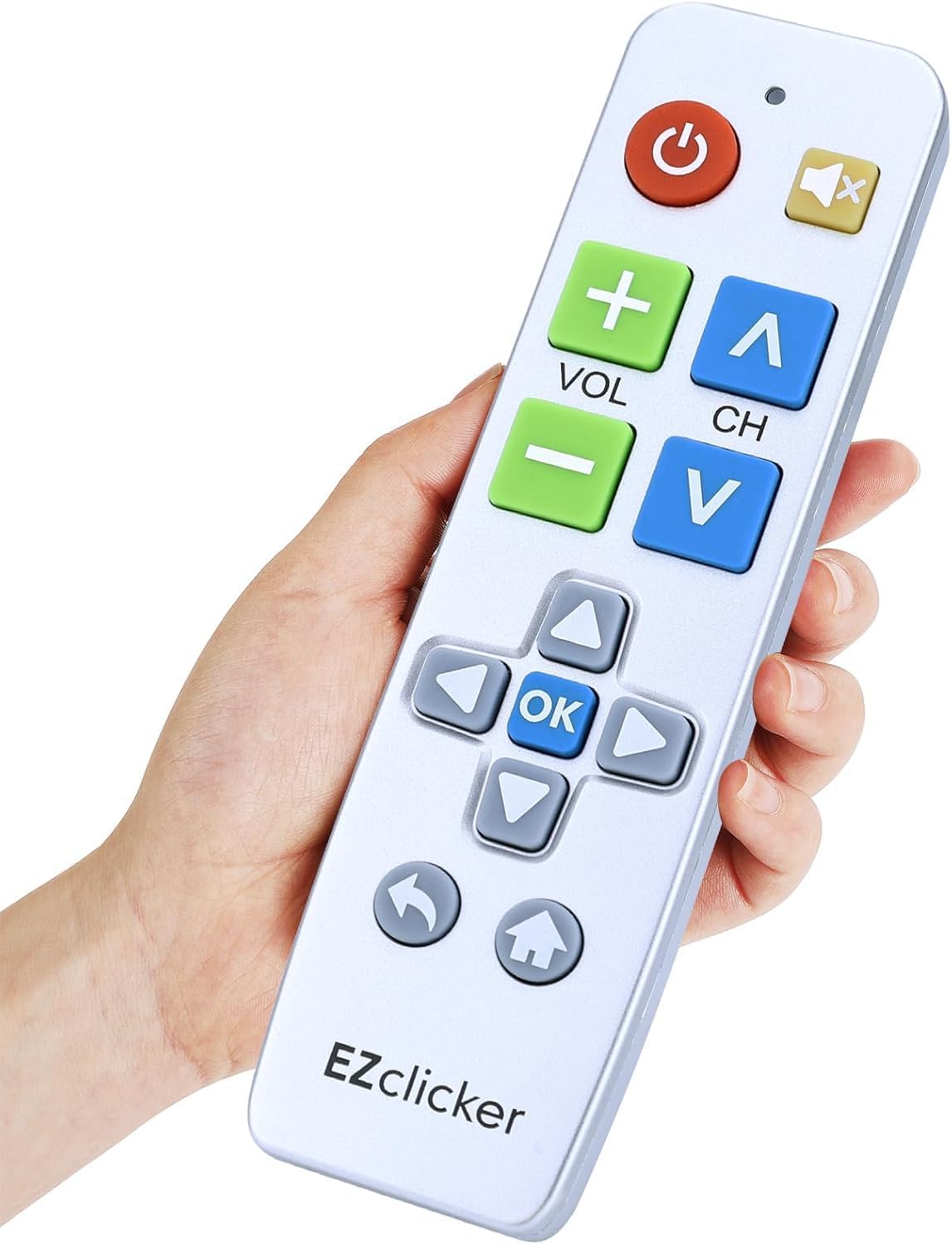 Big Button Universal TV Remote (Black) – Simple, Accessible & Smart Control