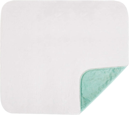 NOVA Medical Products Waterproof Reusable Underpad with 100% Cotton Skin Soft Top Layer, Washable Incontinence Bed and Surface Overlay, Super Absorbent, 32” x 36”