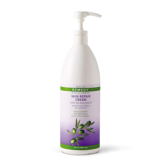 Medline Remedy Unscented Olivamine Skin Repair Cream and Body Lotion – Advanced Hydration & Skin Protection