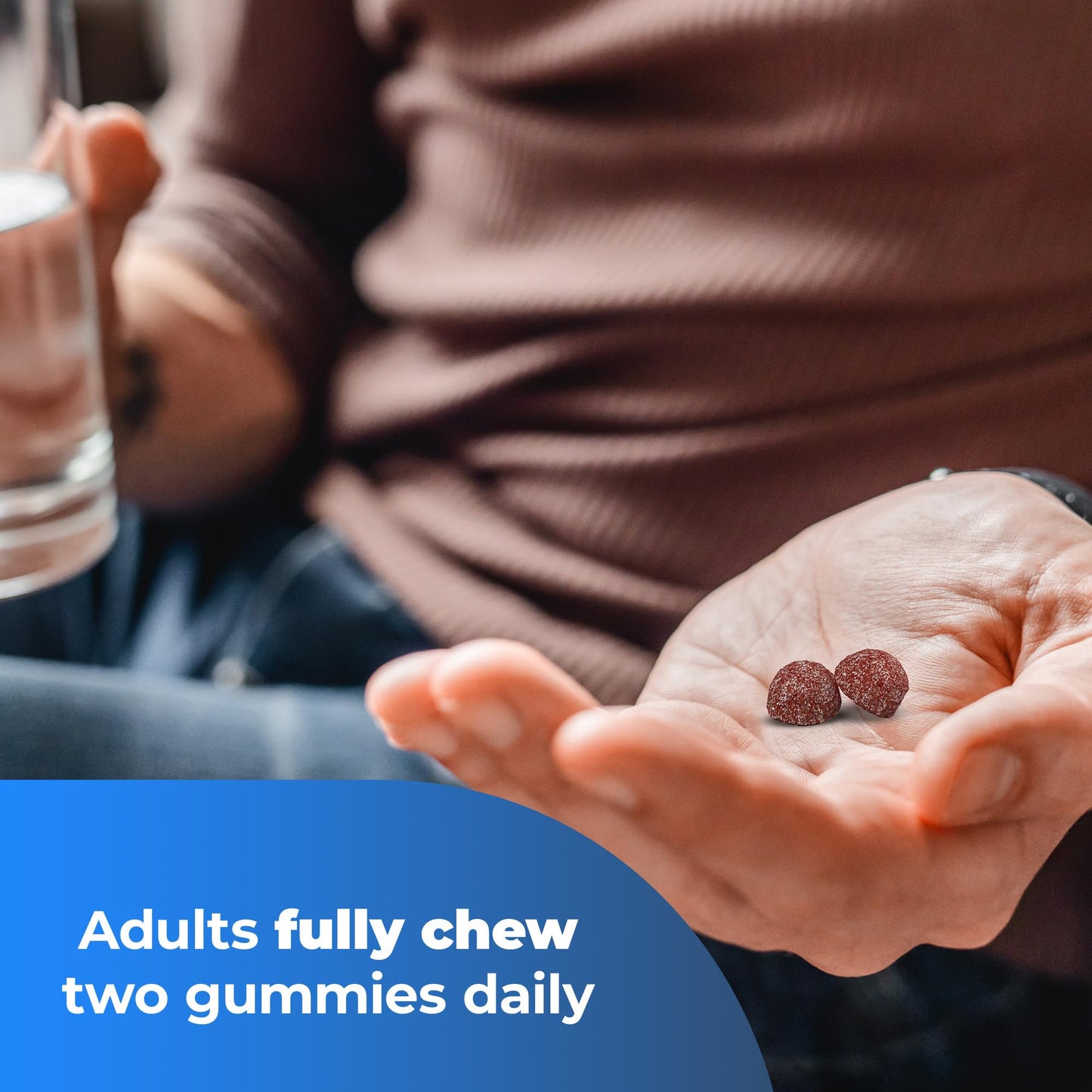 One A Day Men’s 50+ Gummies – Advanced Multivitamin for Brain & Immunity Support