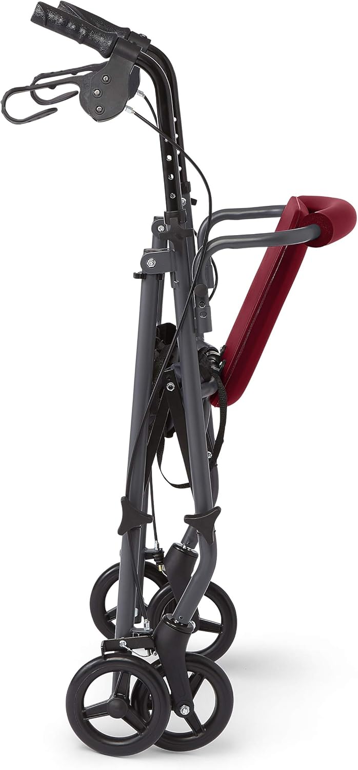 Medline Rollator Walker with Seat and Wheels – Durable, Comfortable & Reliable Mobility Aid