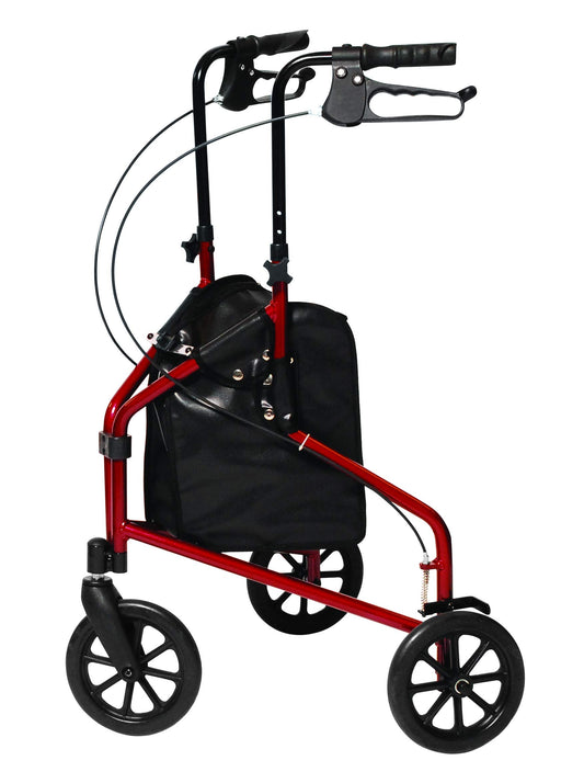 Lumex 3 Wheel Cruiser - Lightweight & Narrow Three Wheel Walkers for Seniors & Tight Spaces