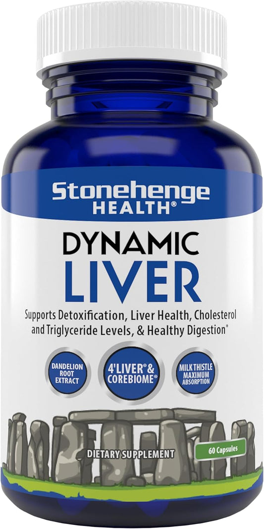 Stonehenge Health Dynamic Liver Supplement – Advanced Detox & Liver Health Support
