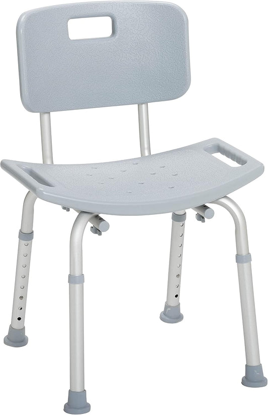 Drive Medical RTL12203KDR Shower Chair – Adjustable, Safe & Comfortable Bathing Solution