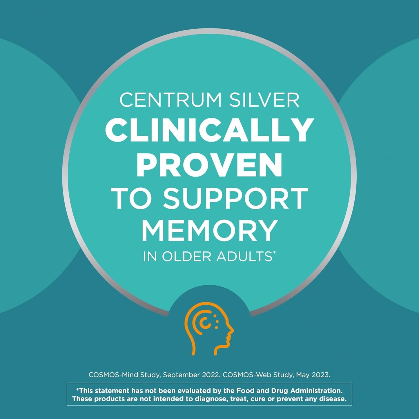 Centrum Minis Silver Women's Multivitamin for Women 50 Plus – Essential Daily Nutrition for Memory, Cognition & Overall Wellness