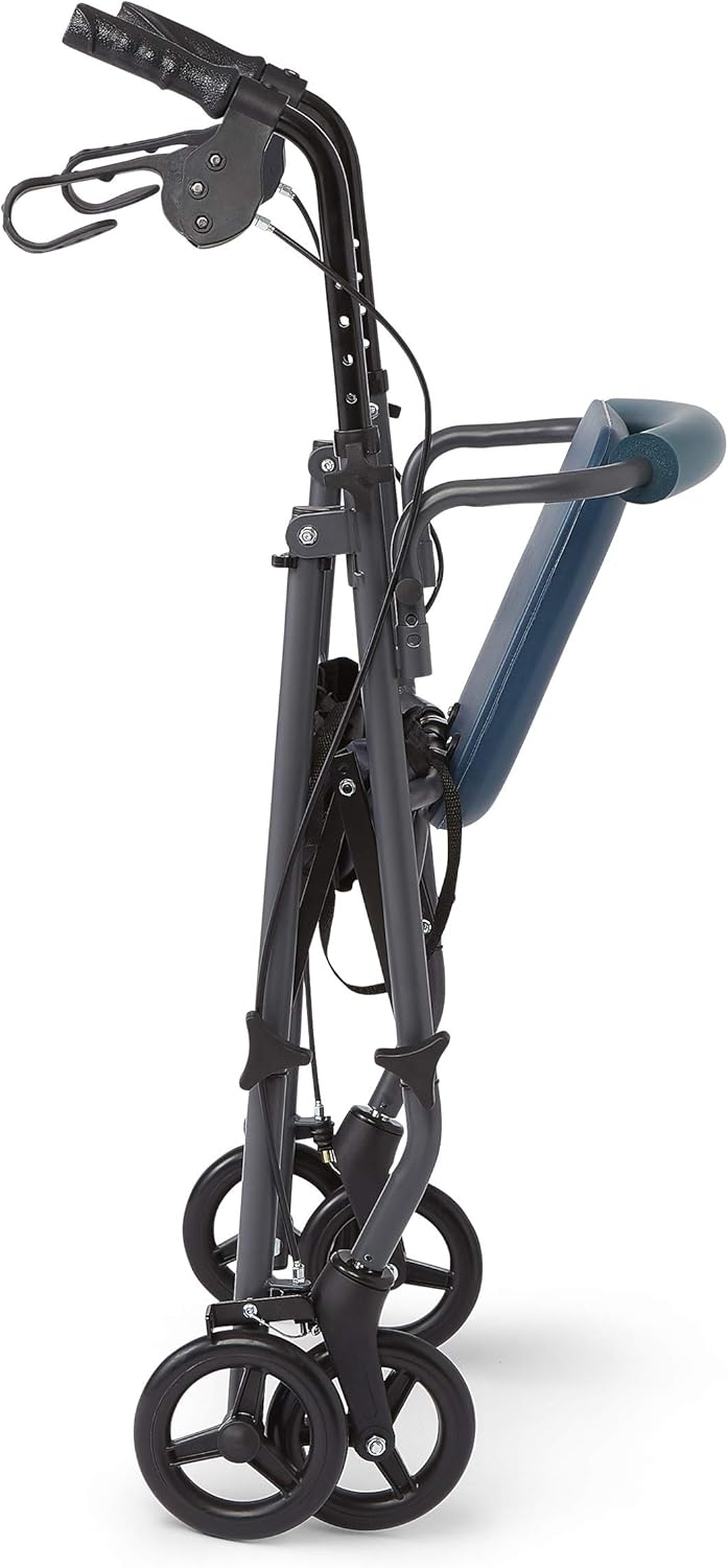 Medline Rollator Walker with Seat and Wheels – Durable, Comfortable & Reliable Mobility Aid