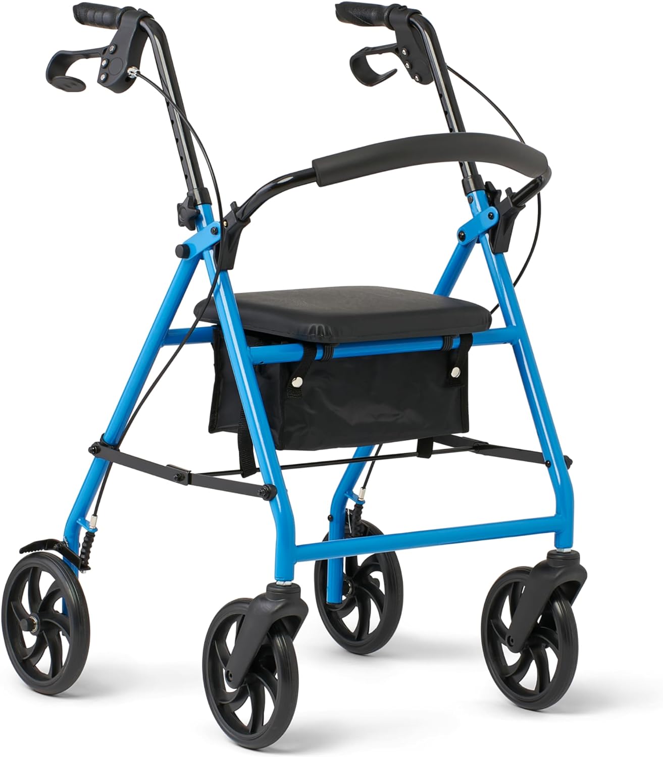 Medline Steel Rollator Walker – Durable, Adjustable & Reliable Mobility Aid