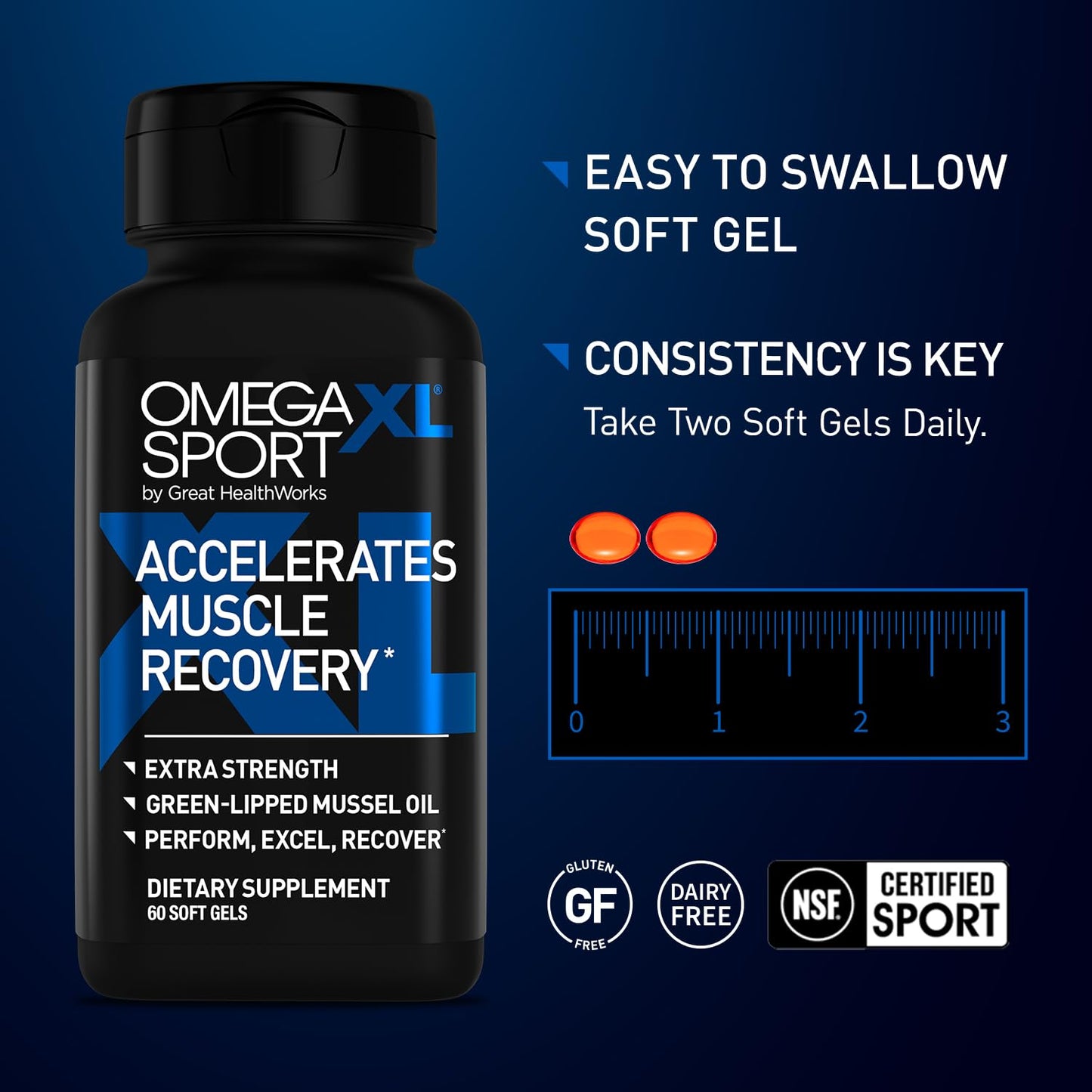 OmegaXL Joint Support Supplement – Advanced Joint & Muscle Relief