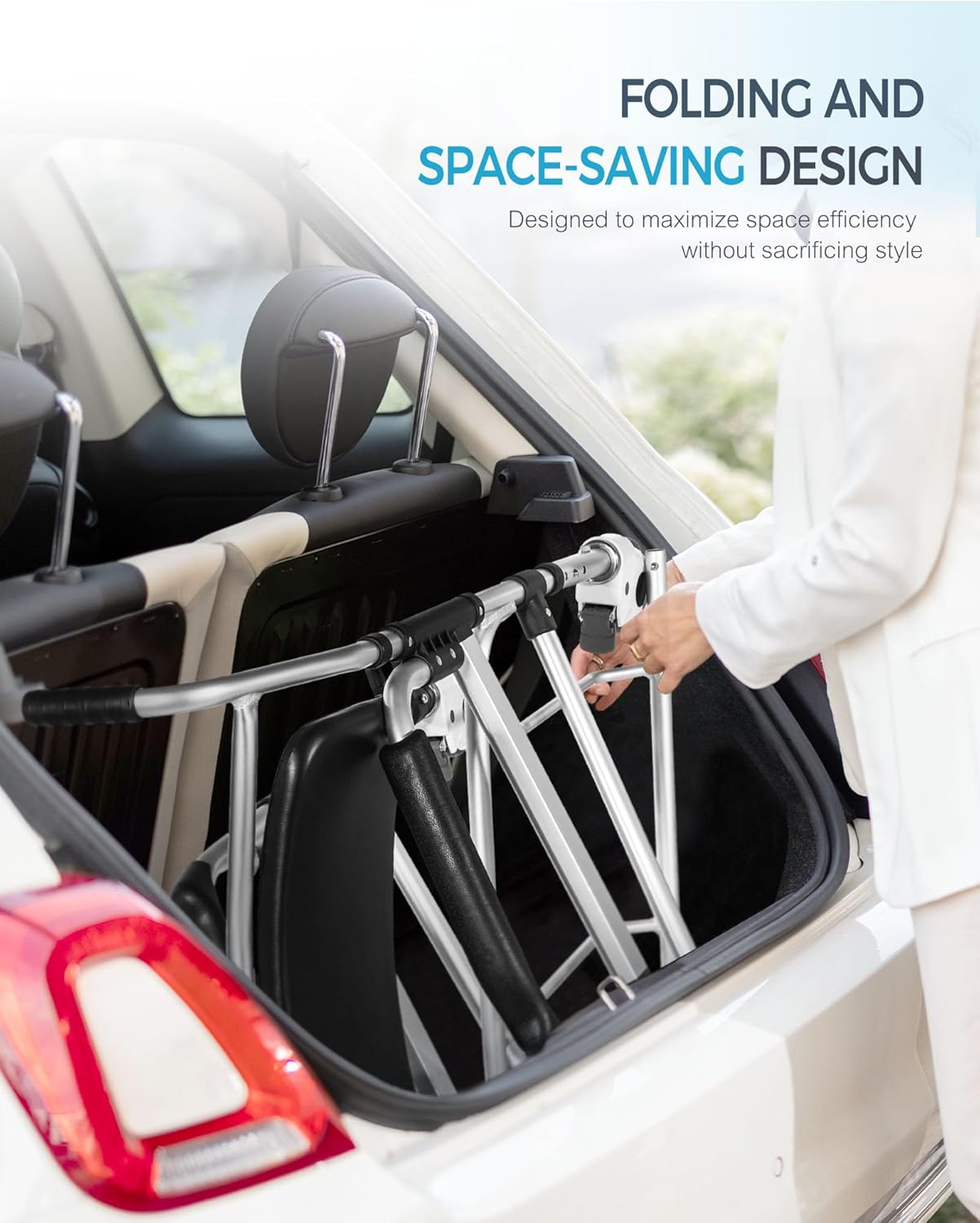 Enlarged Rolling Shower Chair – 4-in-1 Bariatric Commode Chair for Elderly & Post-Op Recovery