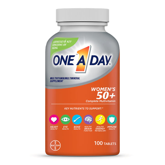 One A Day Women’s 50+ Multivitamin – Essential Daily Nutrition for Women Over 50