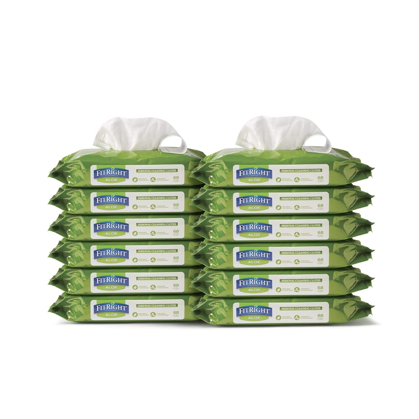 FitRight Personal Cleansing Wipes with Aloe – Gentle & Effective Skin Care Solution