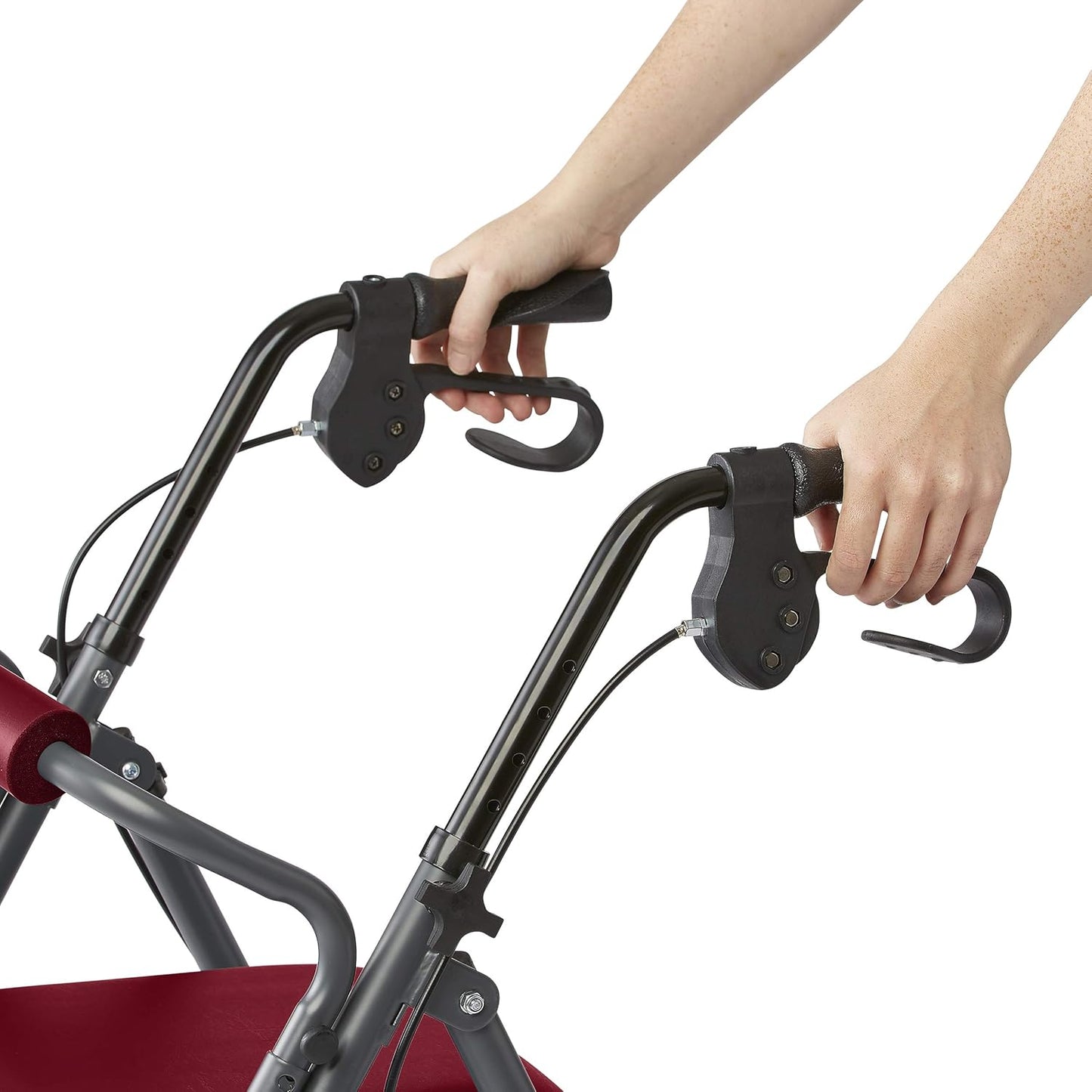 Medline Rollator Walker with Seat and Wheels – Durable, Comfortable & Reliable Mobility Aid