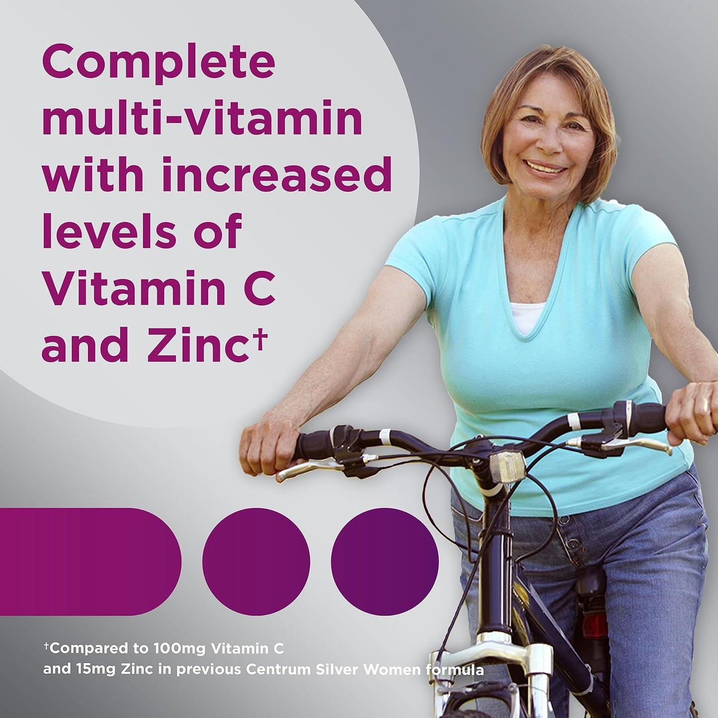 Centrum Silver Women's Multivitamin for Women 50 Plus – Essential Daily Nutrition for Memory, Cognition & Overall Wellness