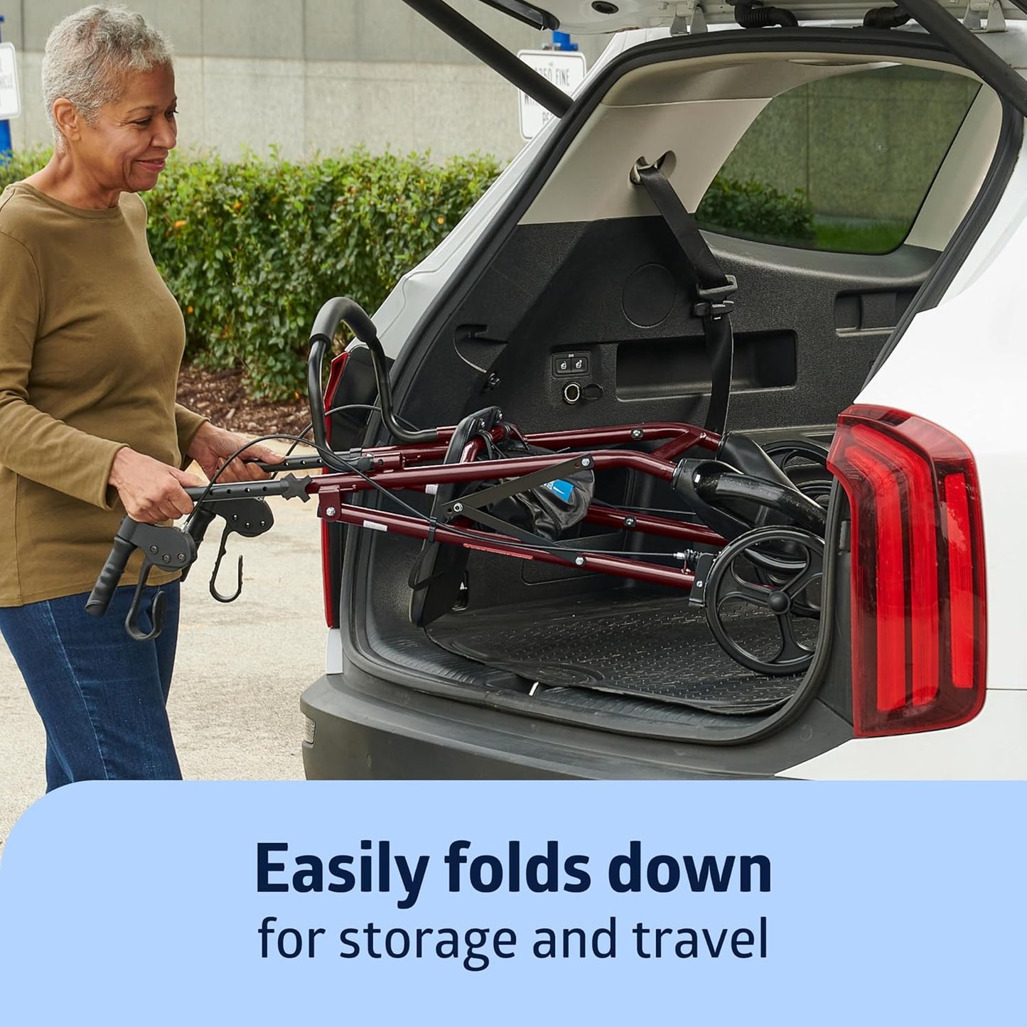 Medline Steel Rollator Walker – Durable, Adjustable & Reliable Mobility Aid