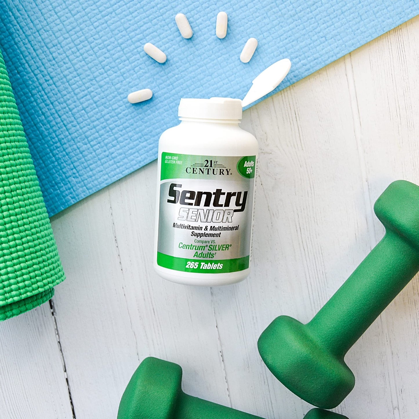 21st Century Sentry Senior Tablets, 265 Count – Comprehensive Multivitamin & Multimineral Support