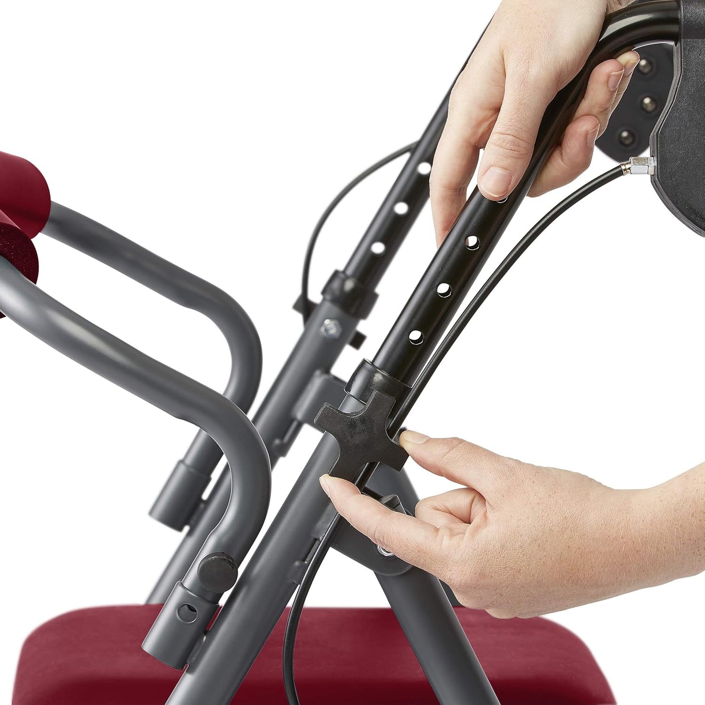 Medline Rollator Walker with Seat and Wheels – Durable, Comfortable & Reliable Mobility Aid