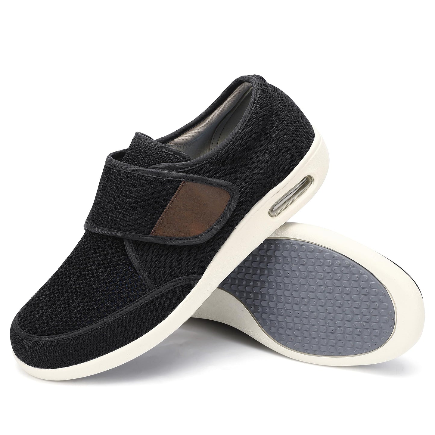 SPR&JOY Diabetic Shoes for Men – Comfortable & Supportive Footwear for Swollen Feet & Edema