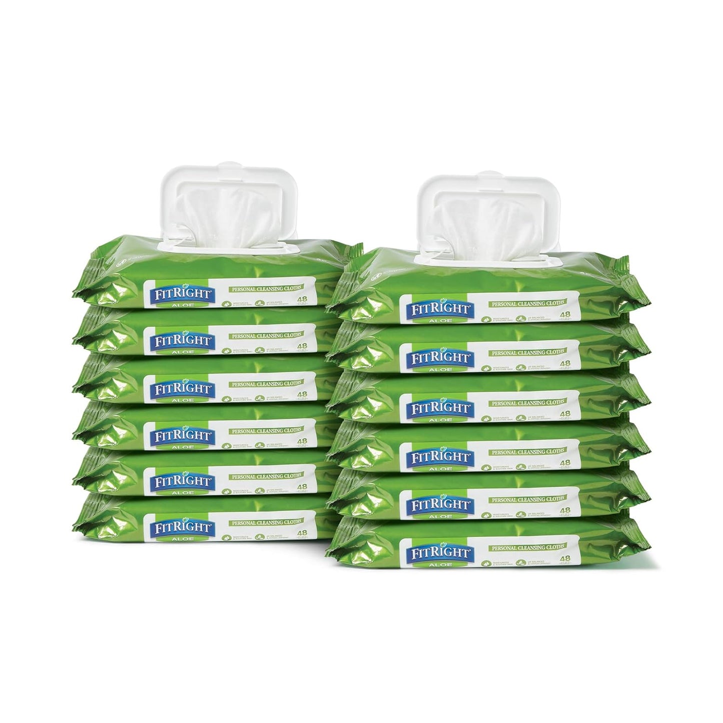 FitRight Personal Cleansing Wipes with Aloe – Gentle & Effective Skin Care Solution