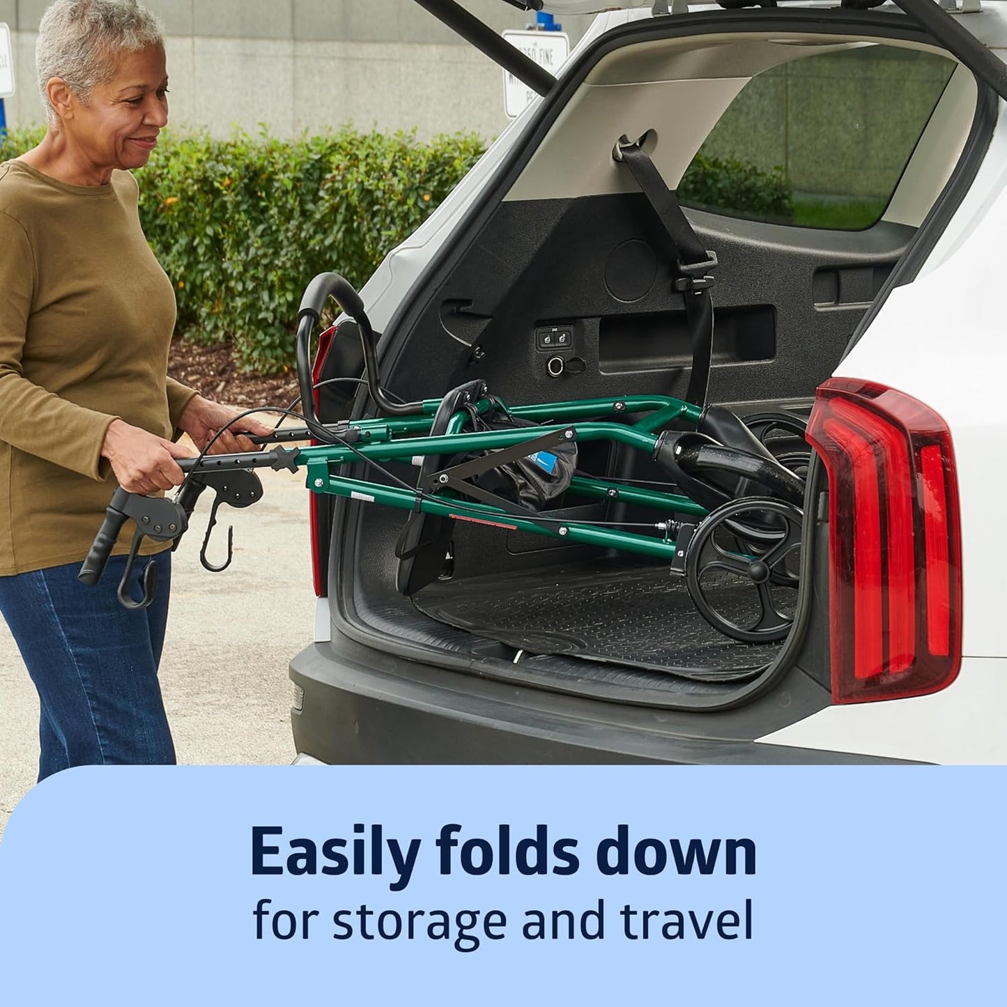 Medline Steel Rollator Walker – Durable, Adjustable & Reliable Mobility Aid